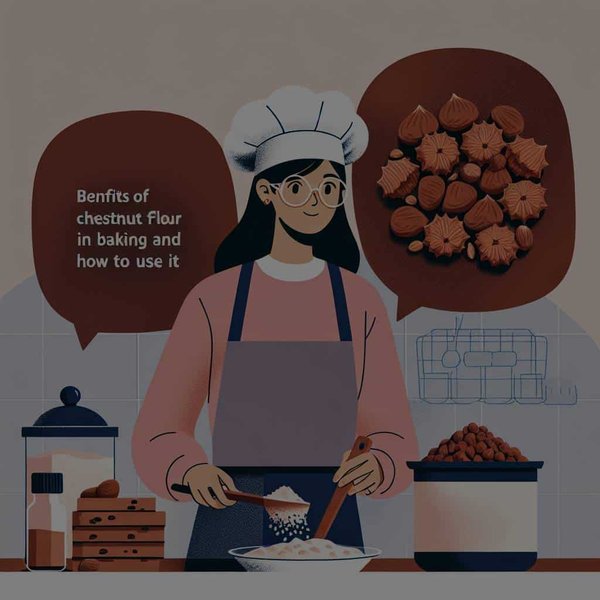 Quels sont les avantages de la farine de châtaigne en pâtisserie et comment l'utiliser ?