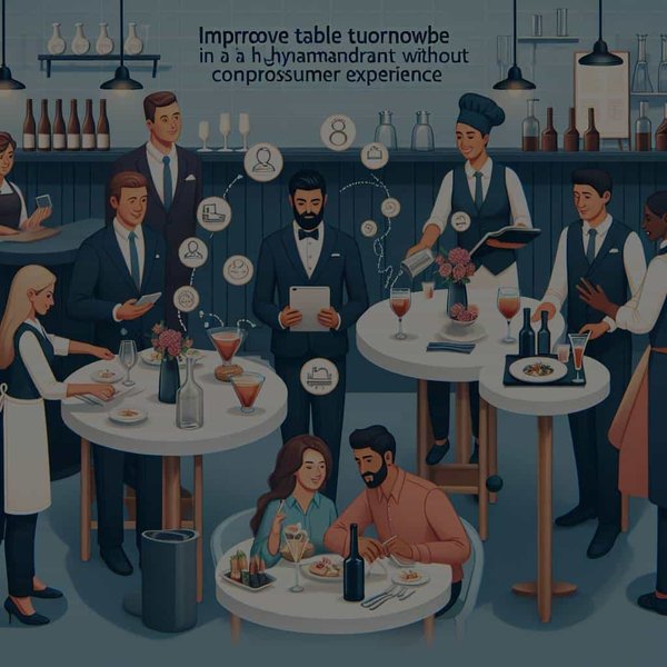 Comment améliorer la rotation des tables dans un restaurant très demandé sans compromettre l'expérience client ?